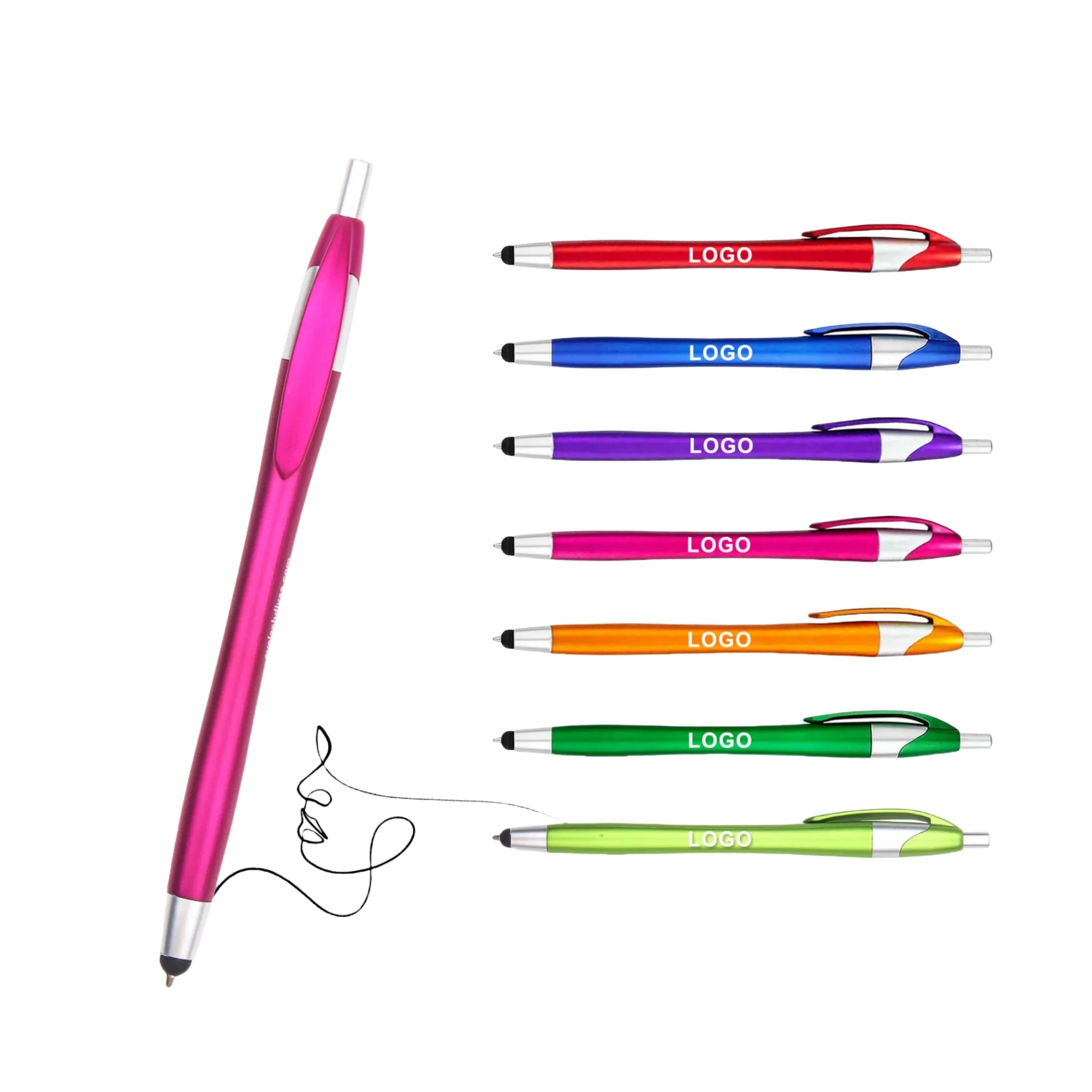 Retractable Gel Ballpoint Pen 2