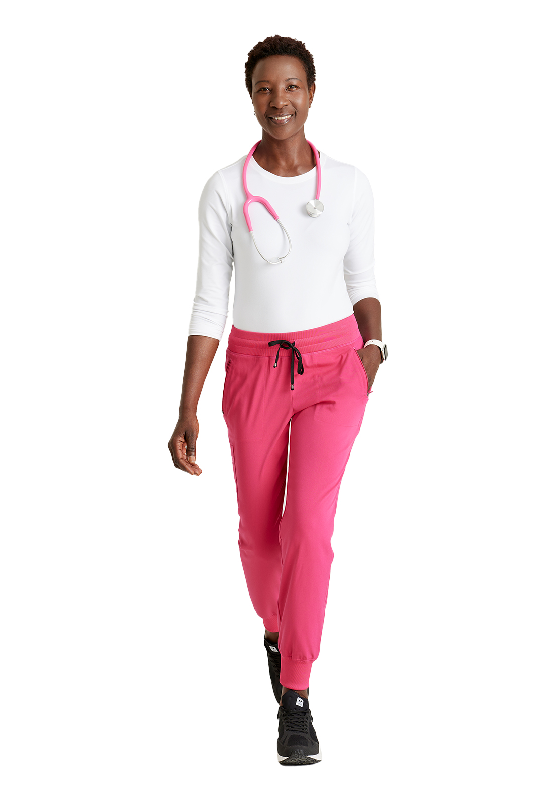 Grey's Anatomy Spandex Stretch - Women's Five-Pocket Eden Jogger Scrub Pant 13