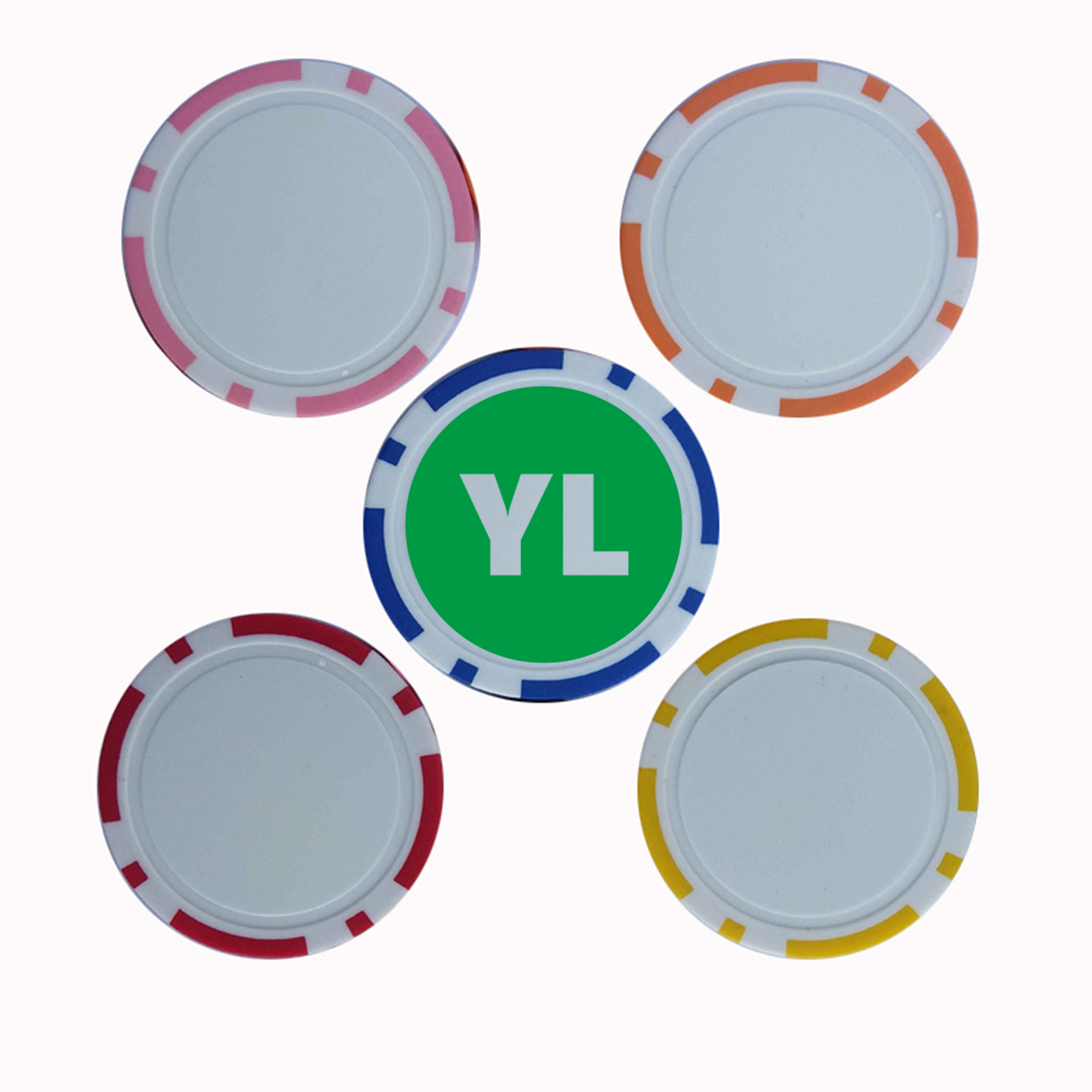Composite Poker Pieces 5