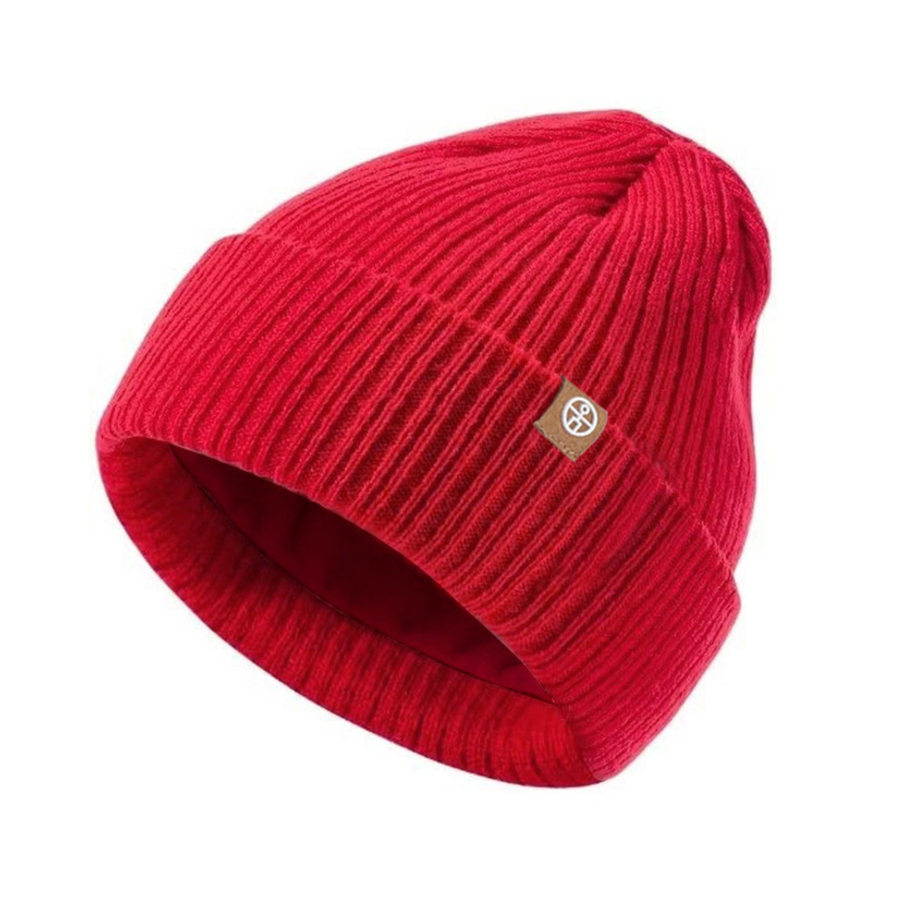 Winter Outdoor Fleece-Lined Knitted Hat For Children 9