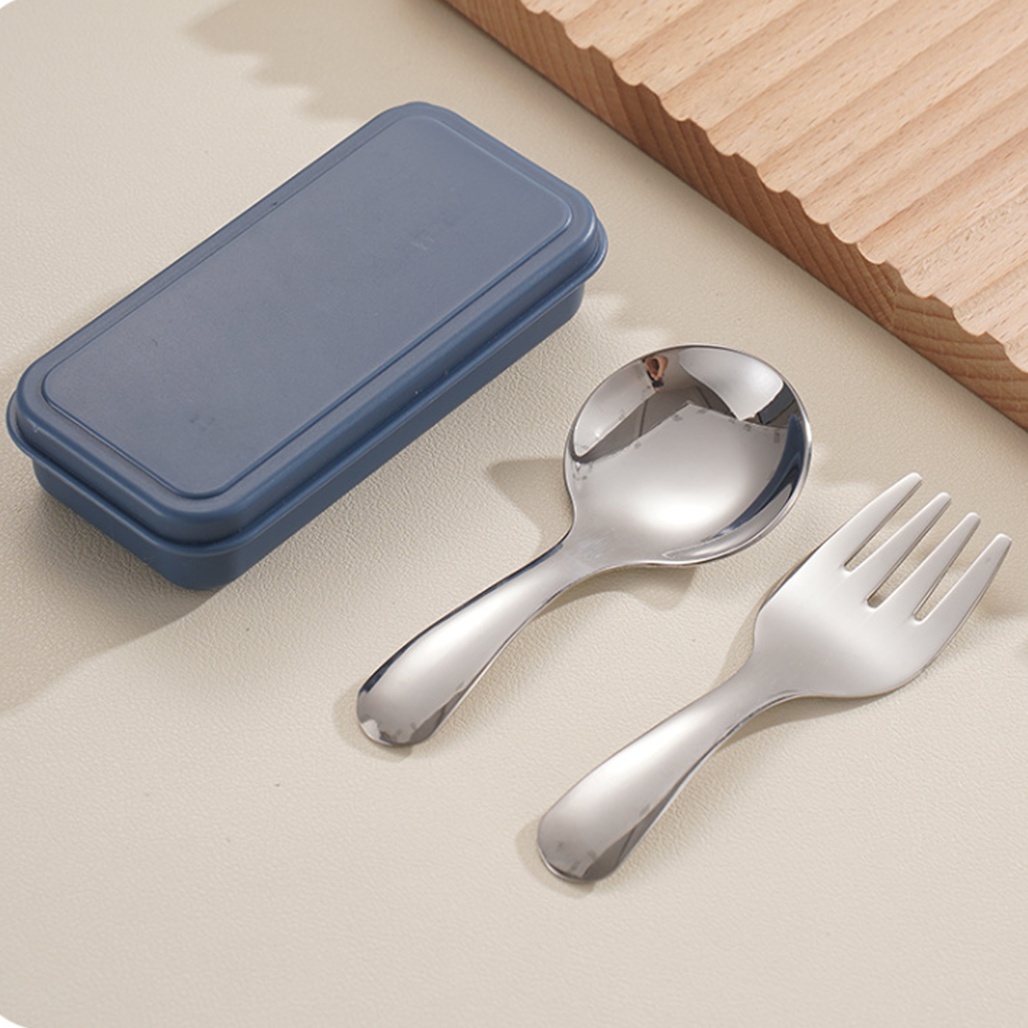 304 Short Handle Children's Spoon and Fork Set 5