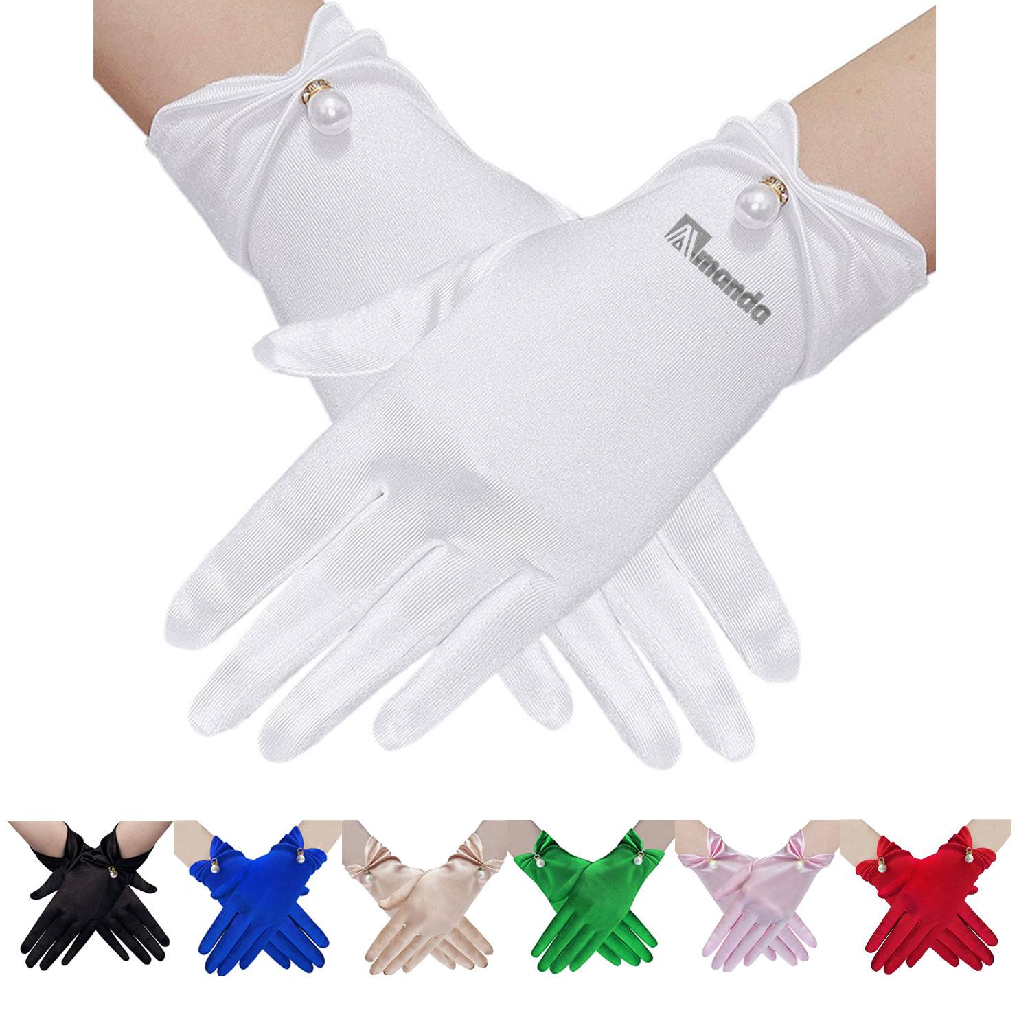 Wedding Opera Dinner Party Lace Gloves 2