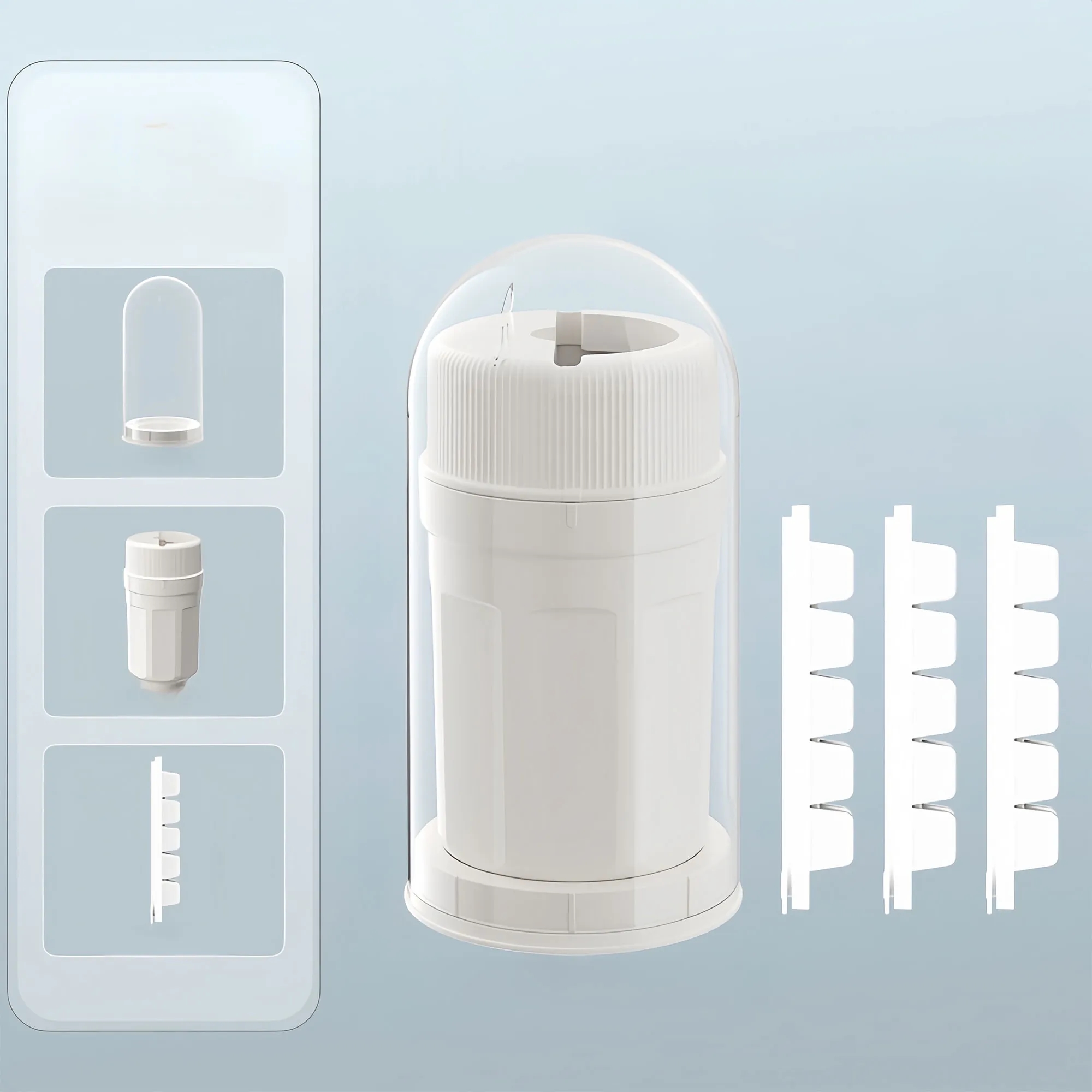 0.1S Rotate Release Silicone Ice Cube Tray 7