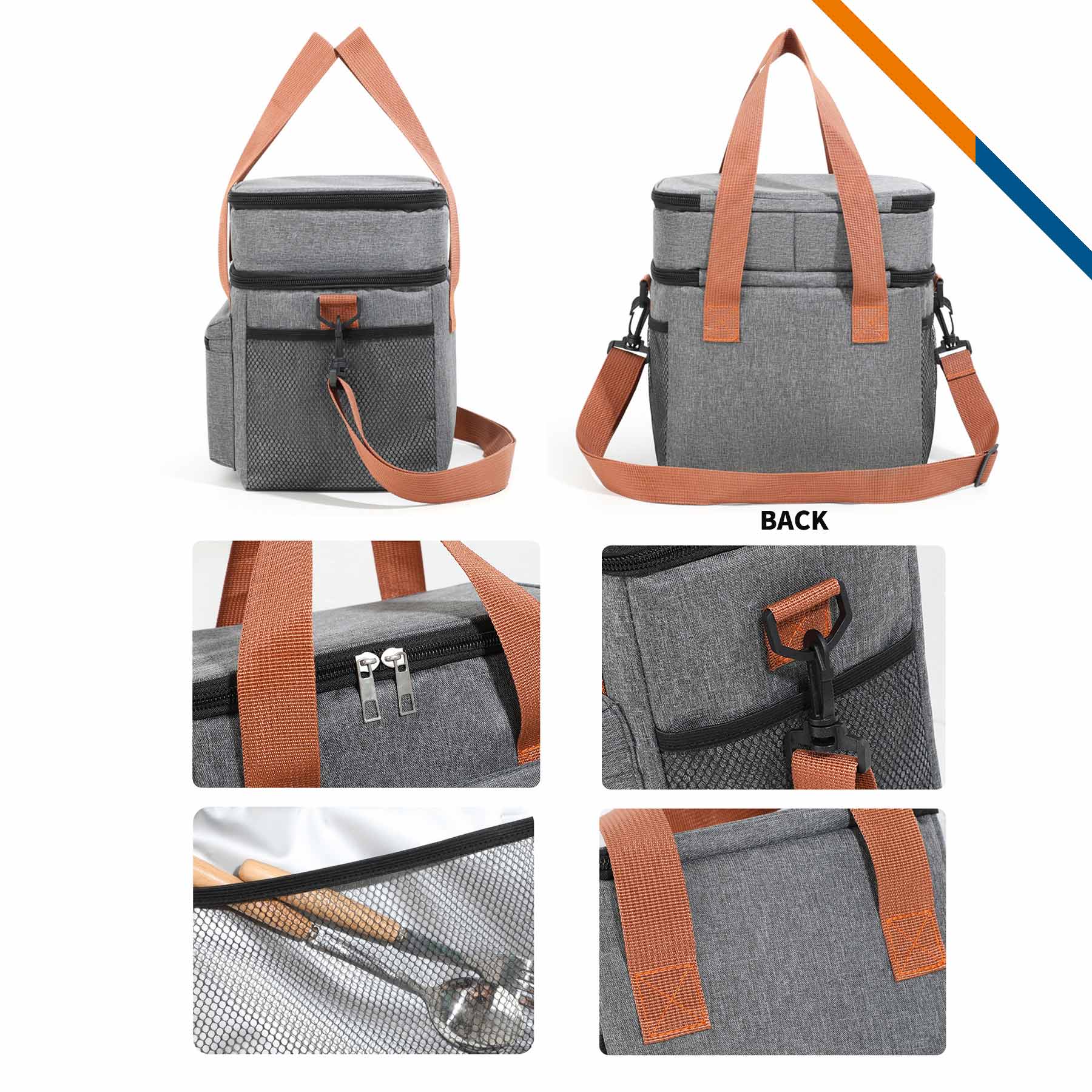 LumeCool Crossbody Cooler Bag 11