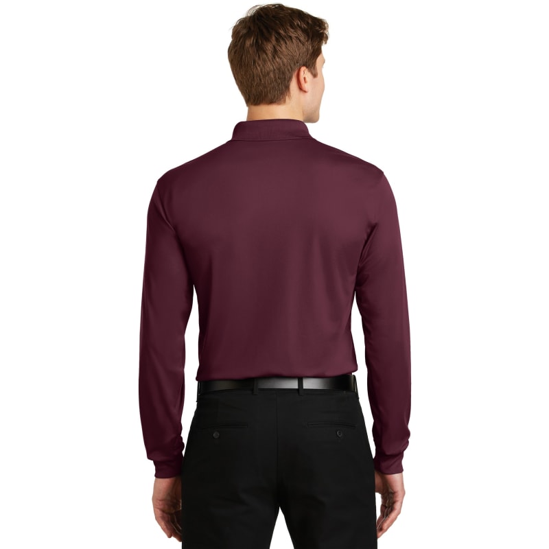 Sport-Tek Long Sleeve Micropique Sport-Wick Polo. 62