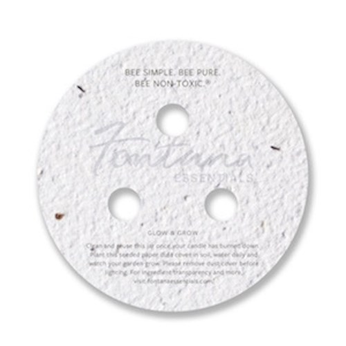 Seed Paper Candle Dust Cover