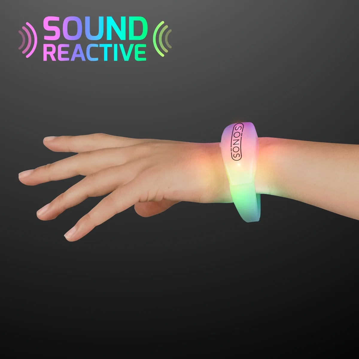 Sound Activated Light Up LED Flashing Bracelets 3