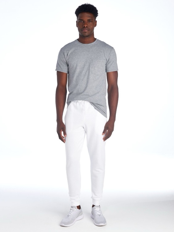 JERZEES NuBlend® Pocketed Jogger Sweatpants 7