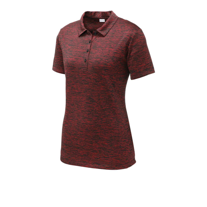 Sport-Tek Women's PosiCharge Electric Heather Polo. 41