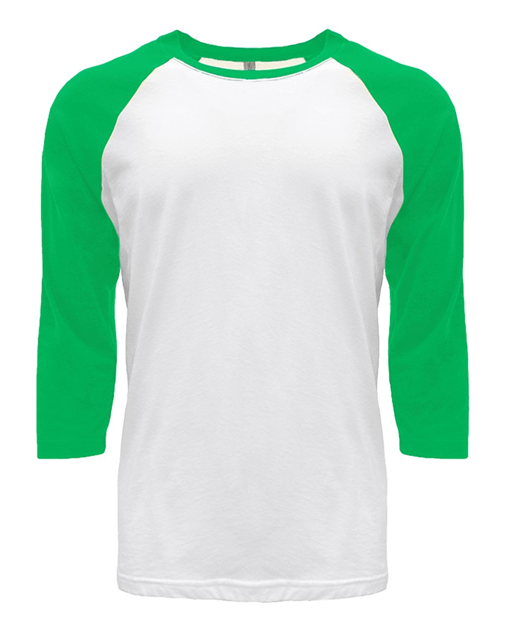 Unisex CVC Three-Quarter Sleeve Raglan T-Shirt - 6251 4