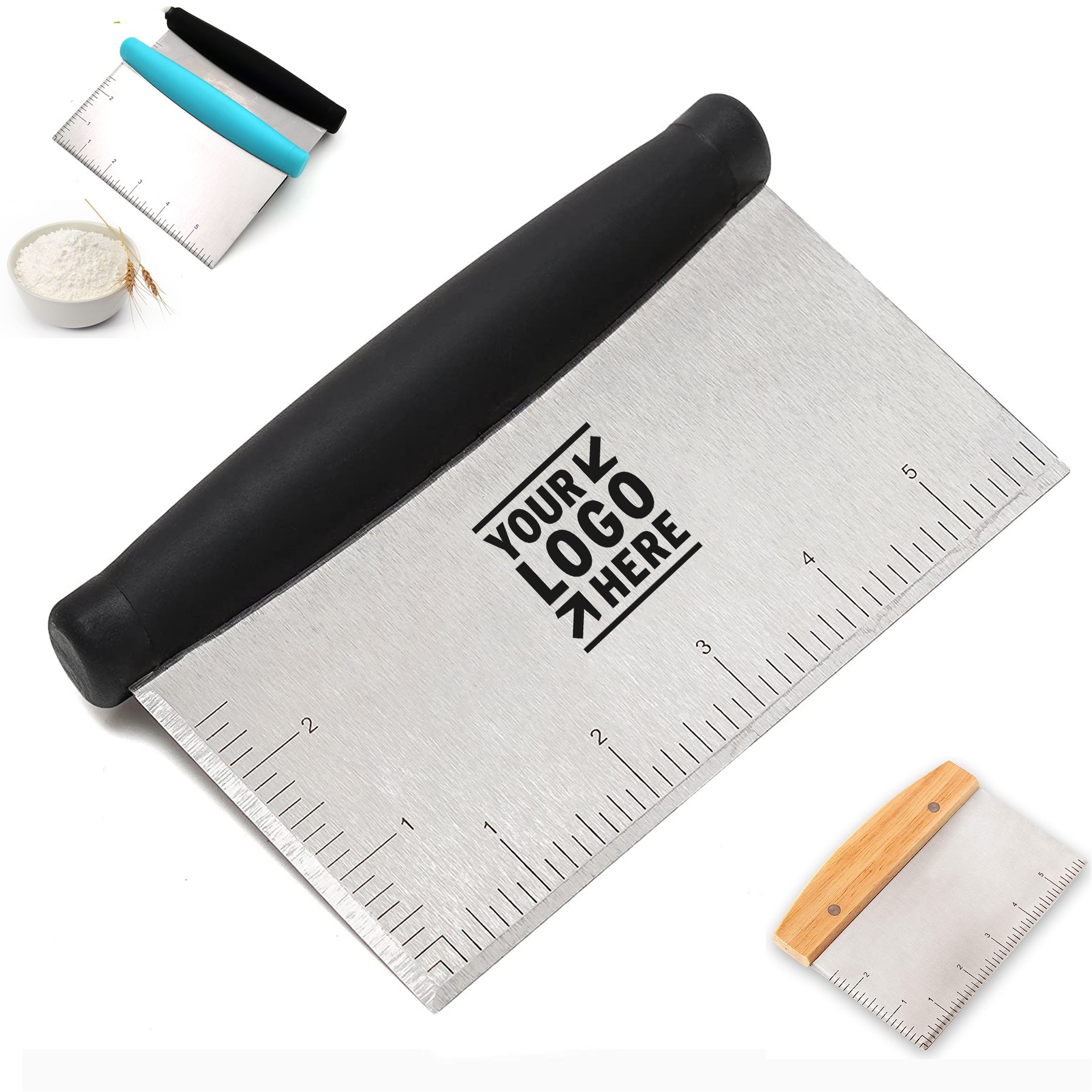 Stainless Steel Metal Griddle Scraper Chopper 3