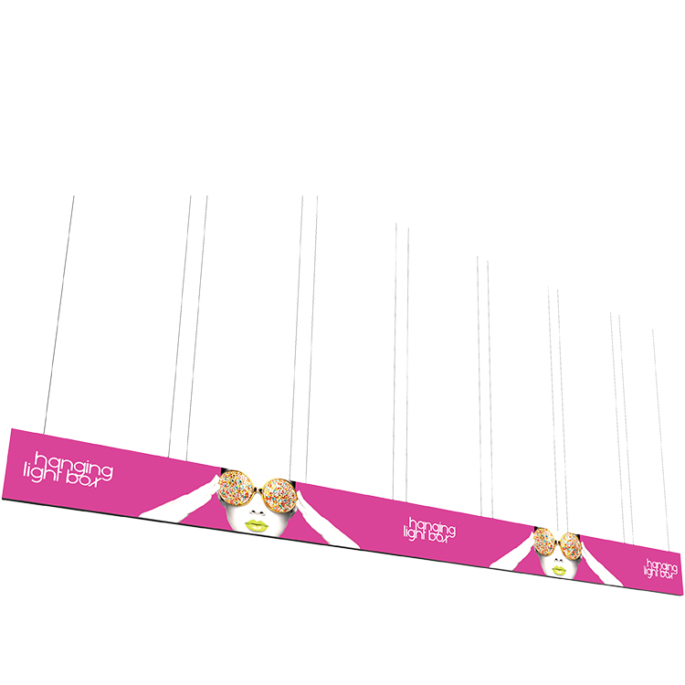 Vector Frame Hanging Light Box 40ft x 3ft