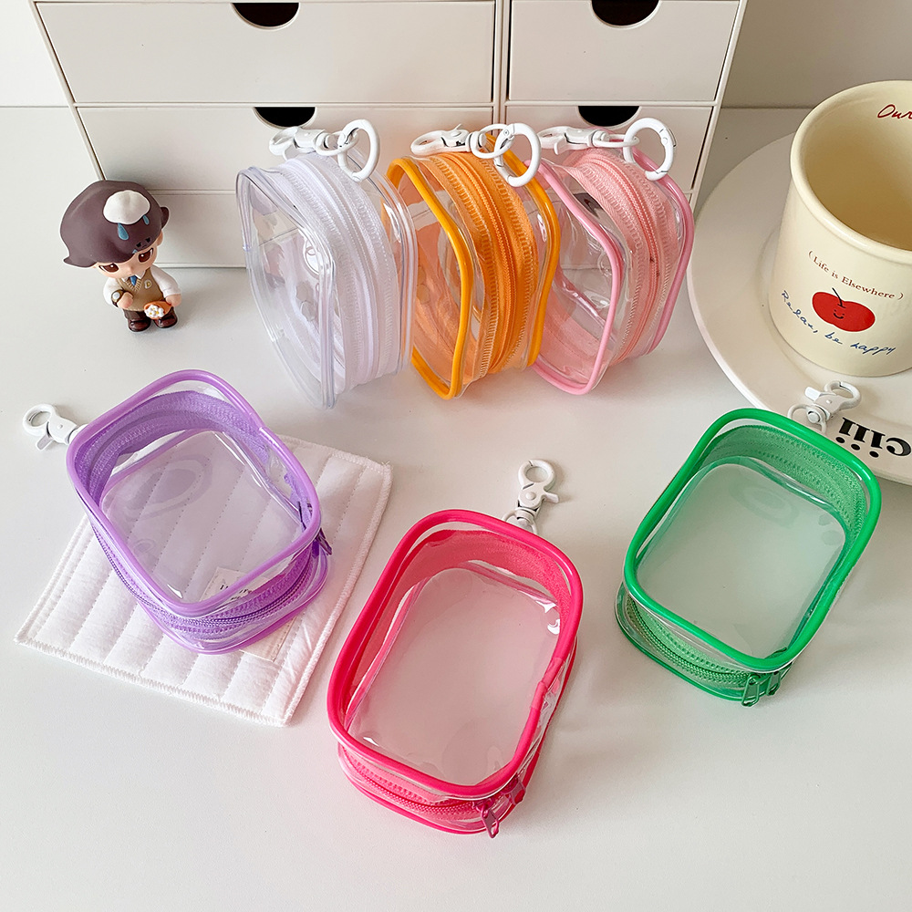Customized transparent waterproof PVC storage bag 5
