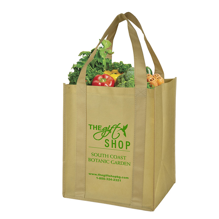 13"W x 15"H x 10"Gusset -"SUPER MEGA" Grocery Shopping Tote Bag 7