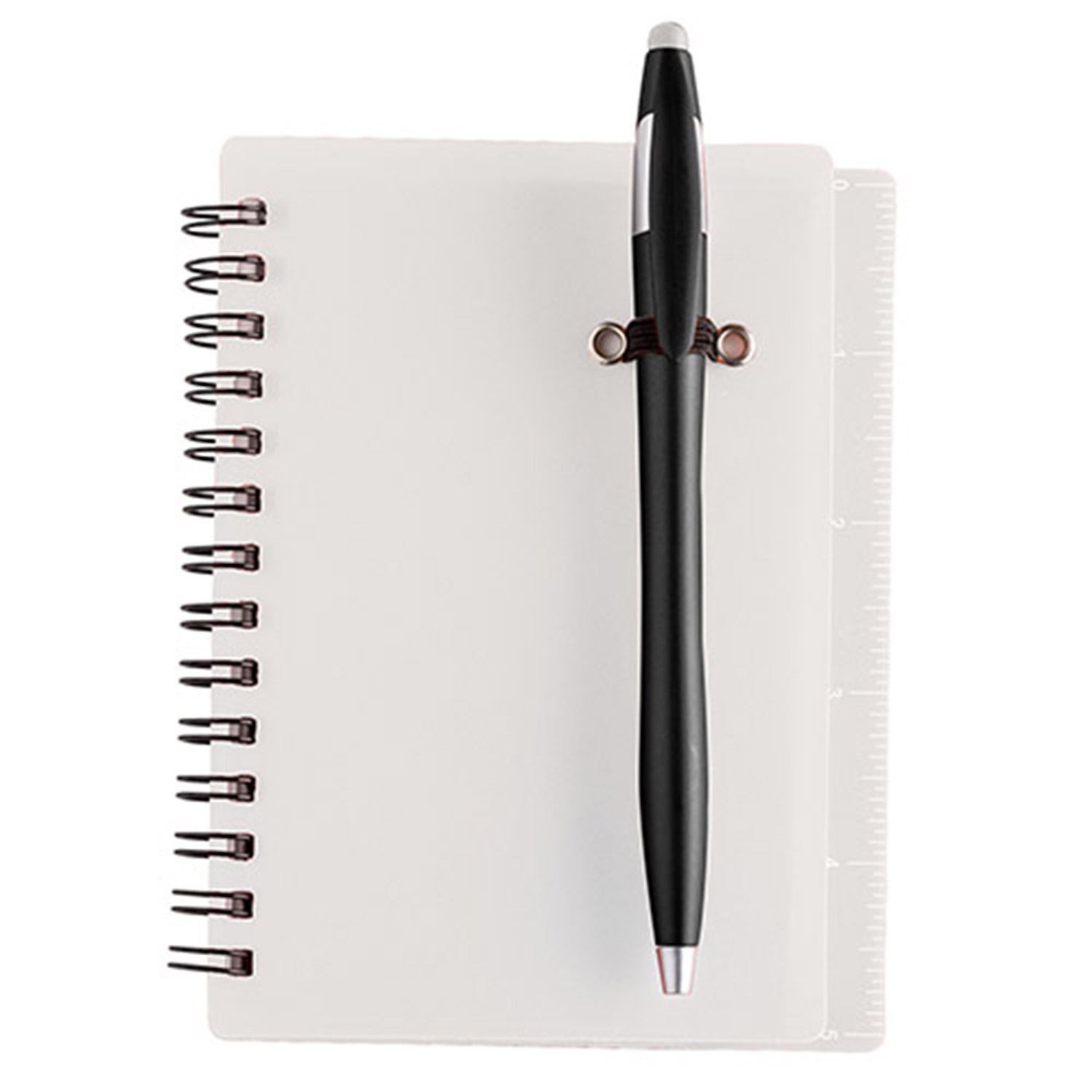 Translucent PVC Cover Spiral Bound Journal 3
