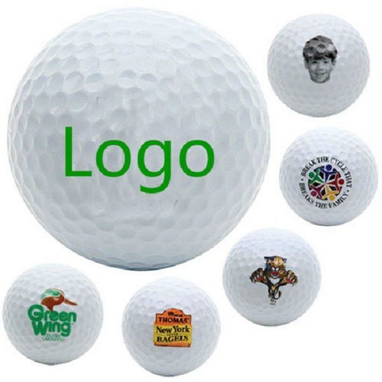 Imprinted White Golf Ball 1
