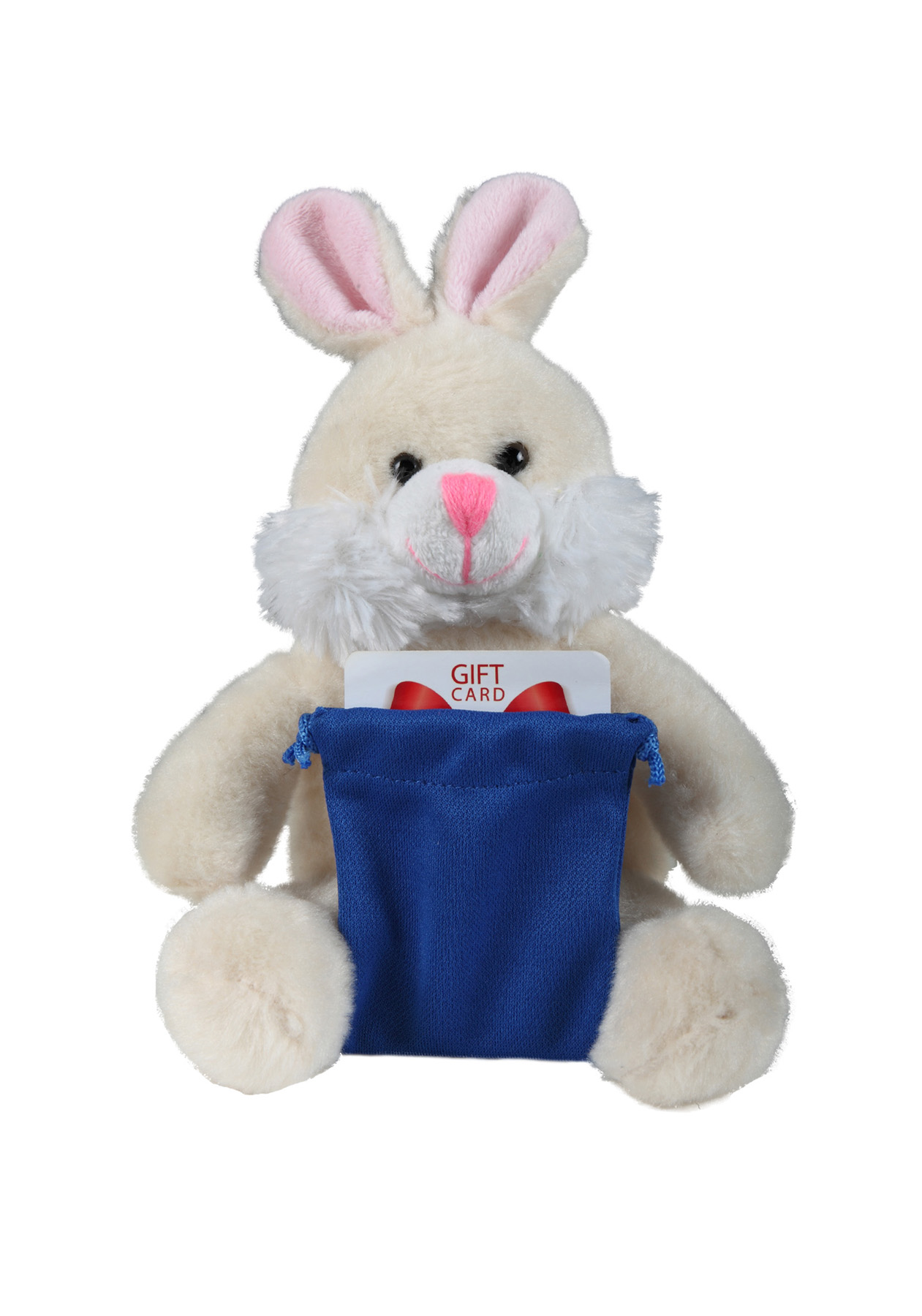soft plush Bunny with gift card sack 4