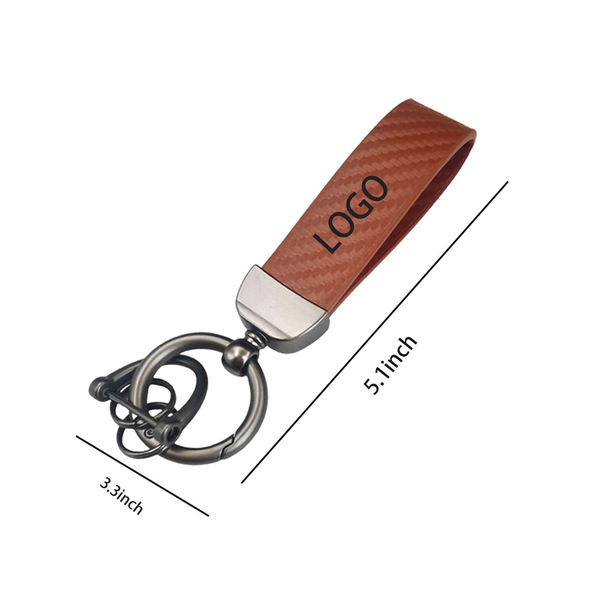 Microfiber Leather Key Chain 4