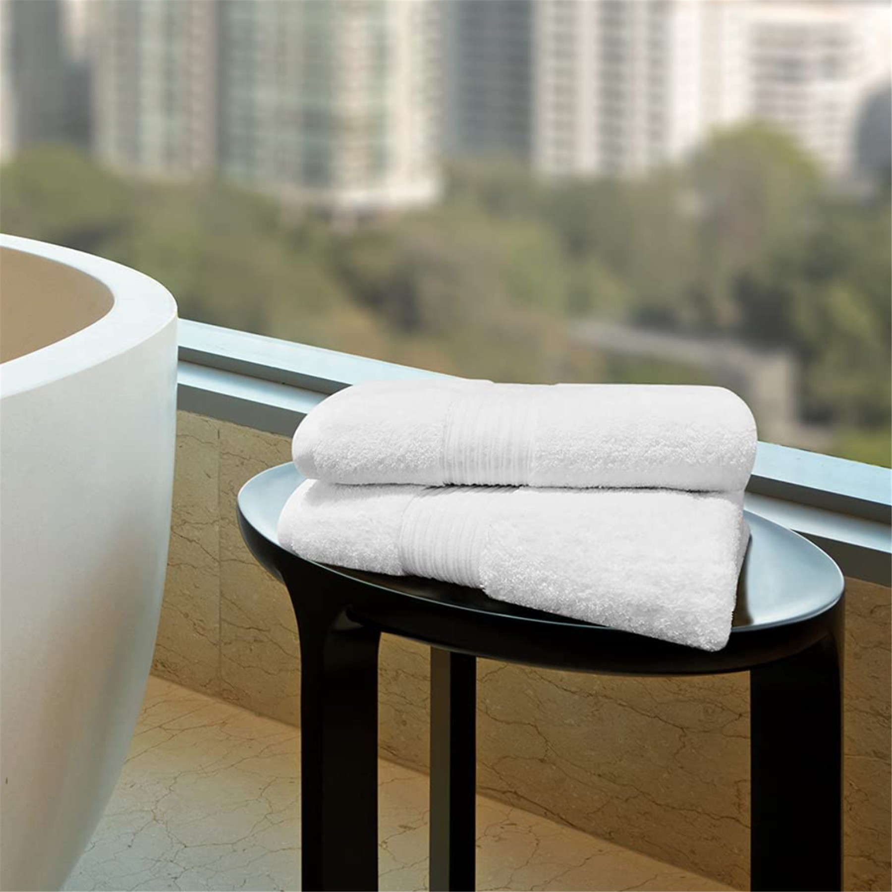 Cotton Bath Towel 2 Pack Set 5
