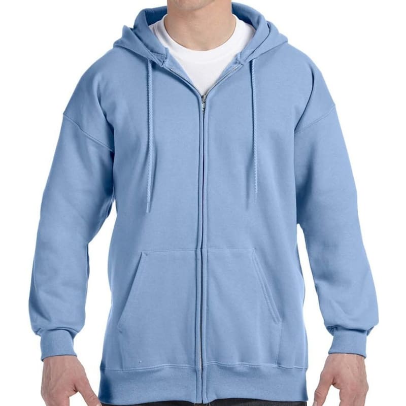 Hanes 9.7 Oz. Ultimate Cotton® 90/10 Full-Zip Hood, custom hoodie or sweatshirt with logo imprint 8