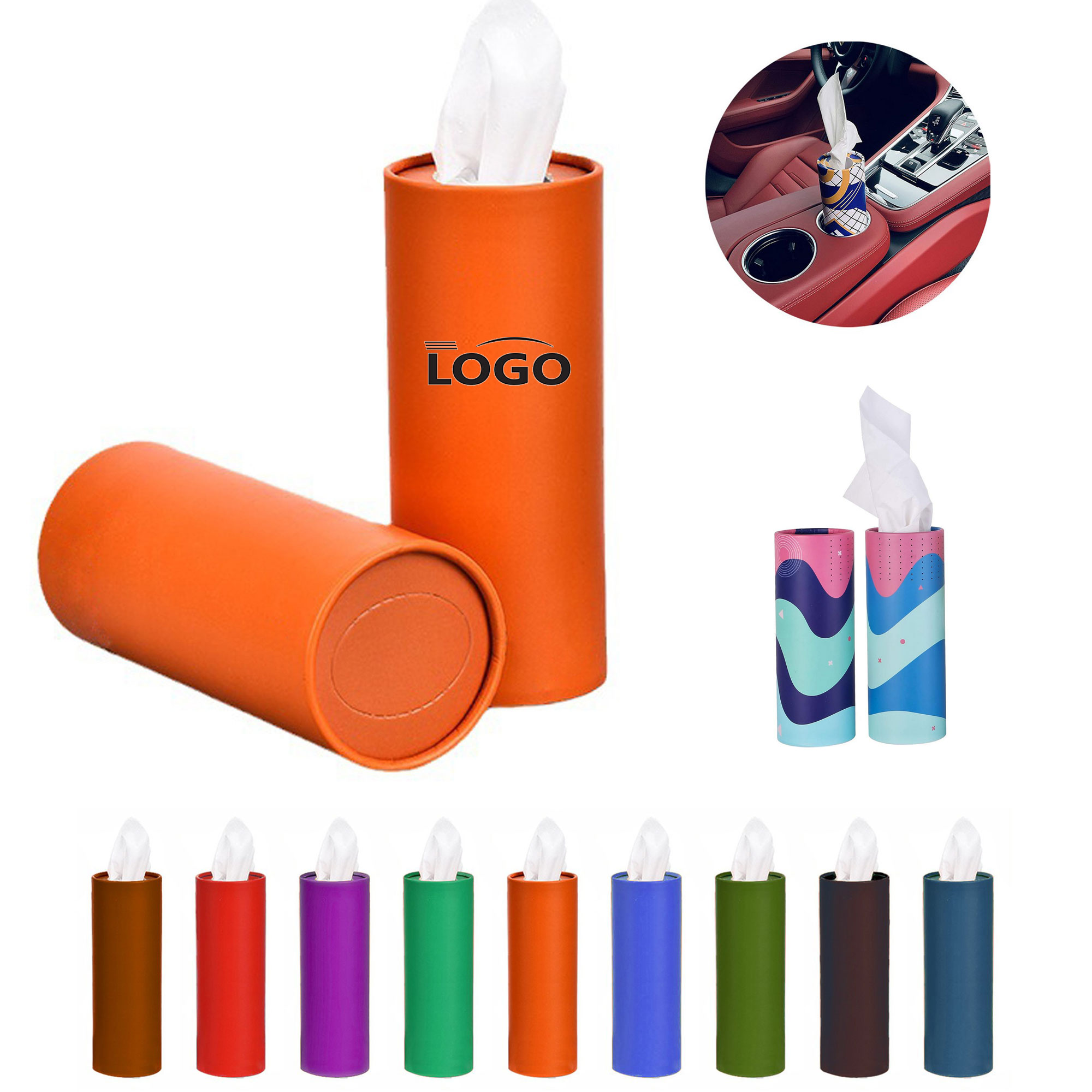 Full Color Car Cylinder Tissue 2