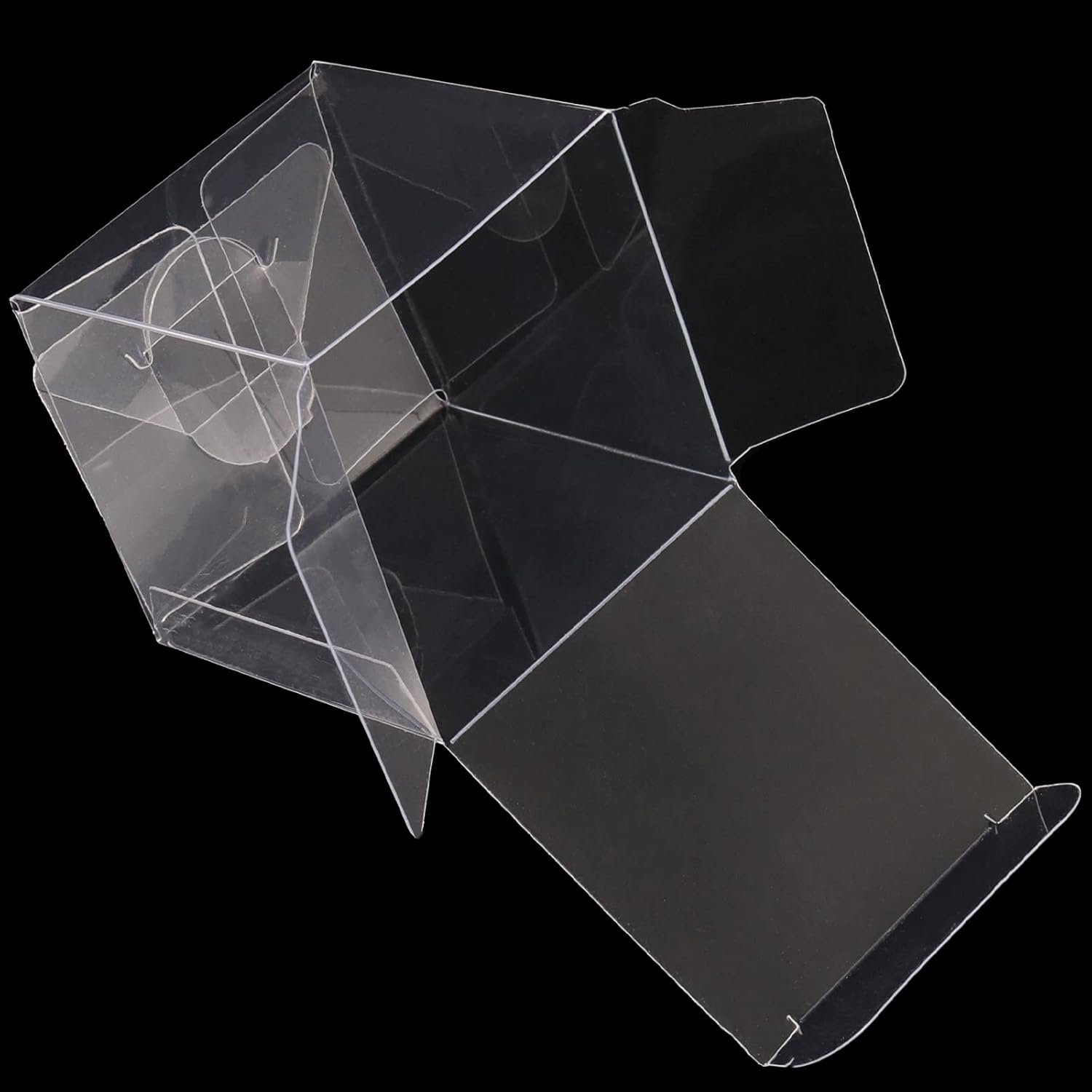 Square Clear PVC Plastic Box 4