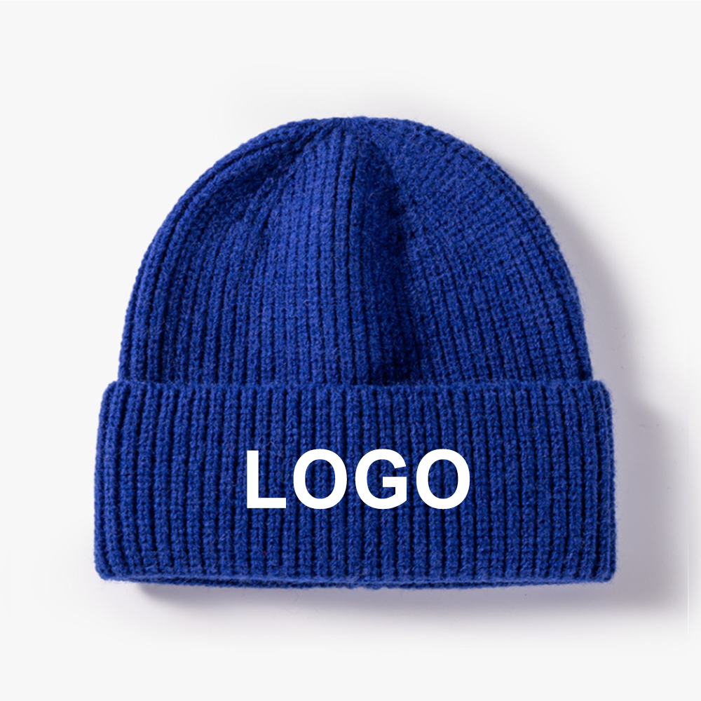 Custom Unisex Cuffed Knitted Beanie 2