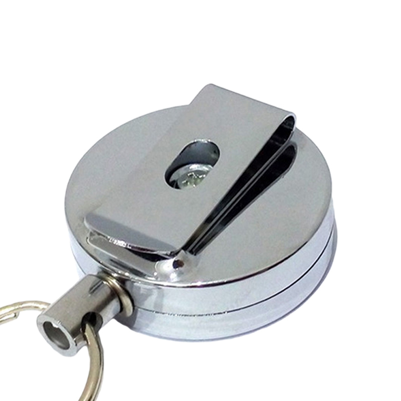 Round Shaped Metal Keychain 3