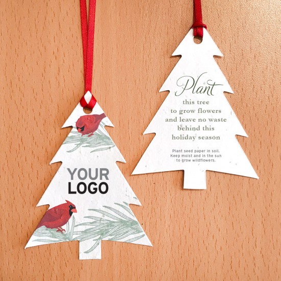 Cardinals Modern Tree Ornament 3