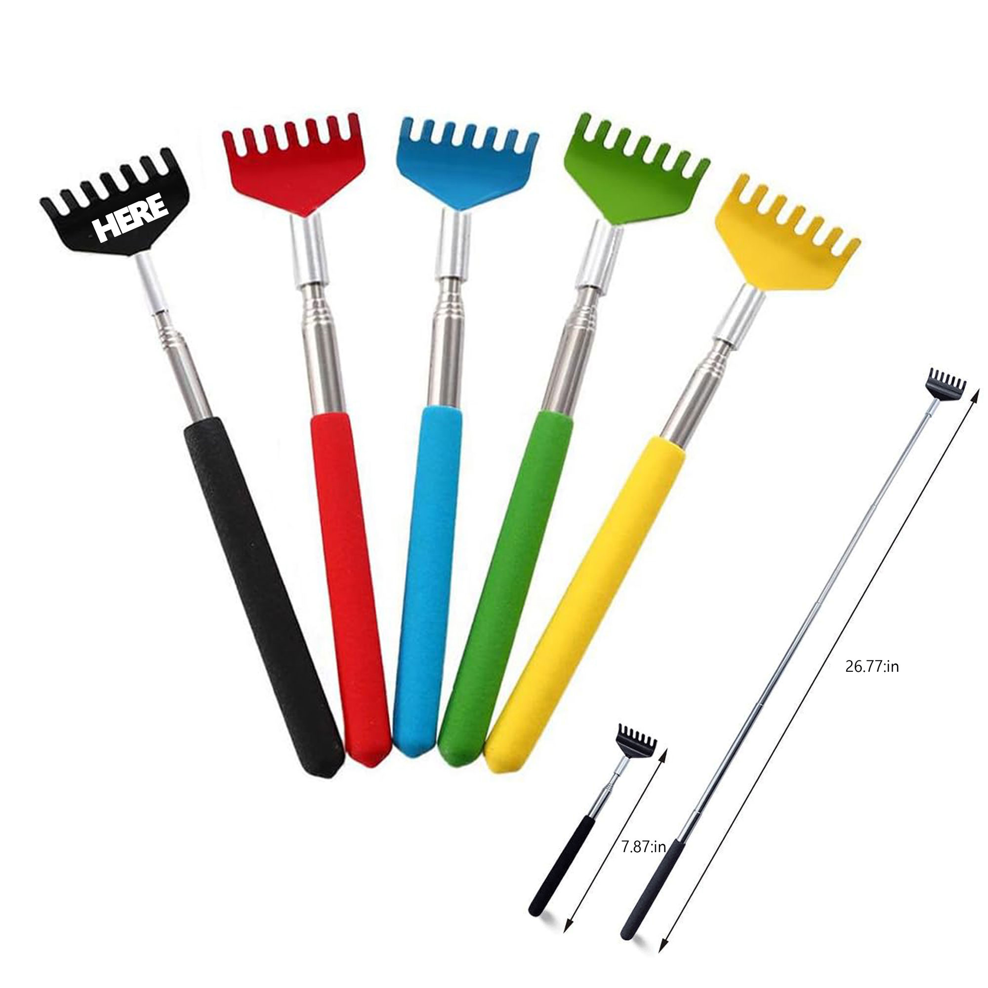 Portable Telescoping Extendable Back Scratcher 2