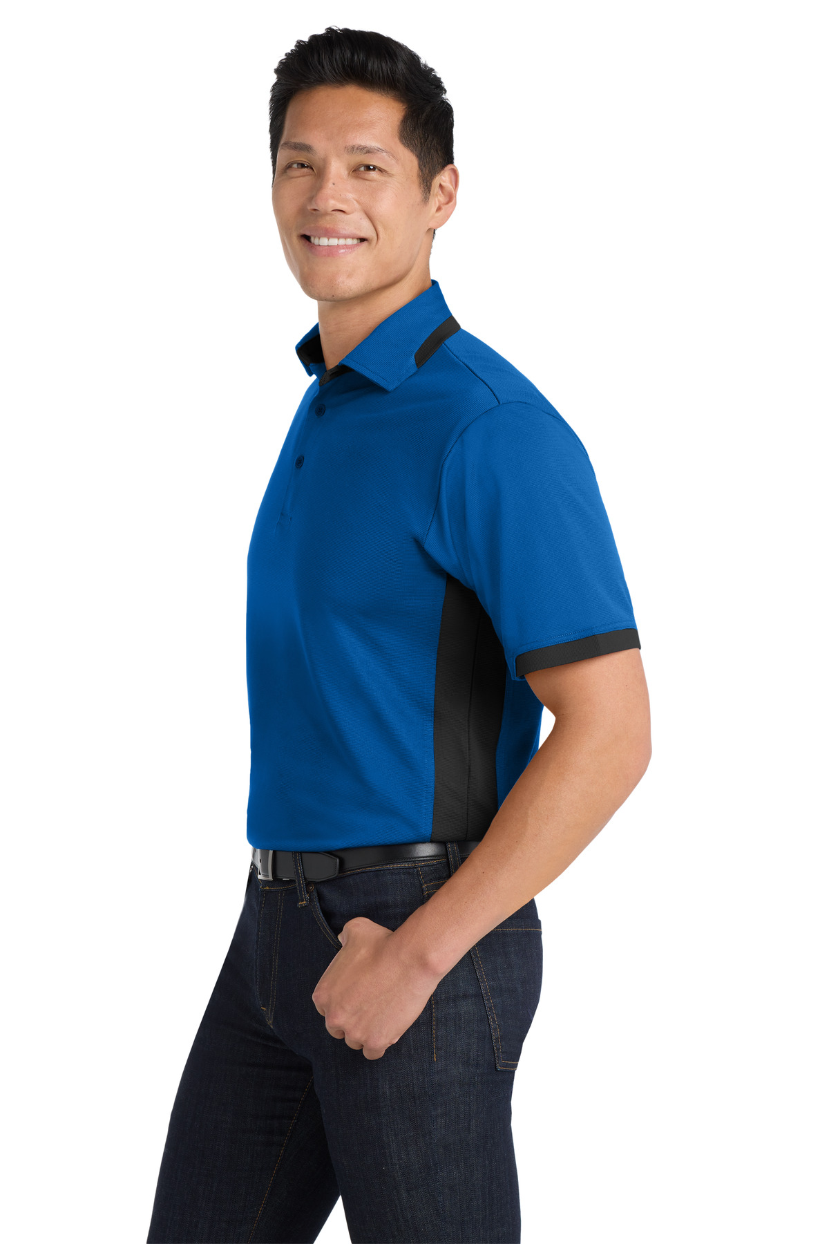 Port Authority Dry Zone Colorblock Ottoman Polo. K524 26