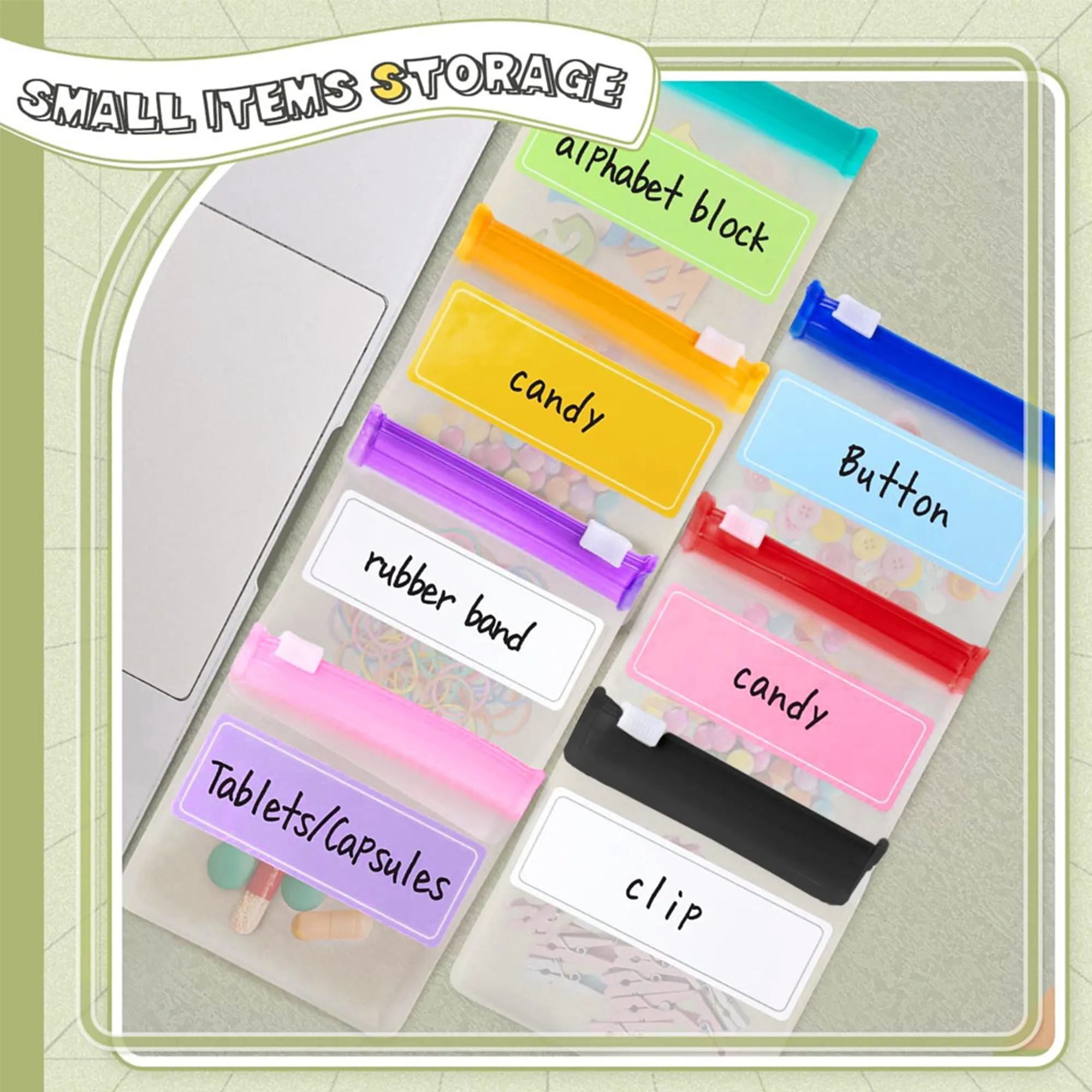 Mini Self Seal Medicine Storage Bag 4