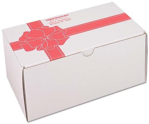 9 1/2" X 5 1/2" X 4 1/2" - E-Flute Inside Tuck Box 1