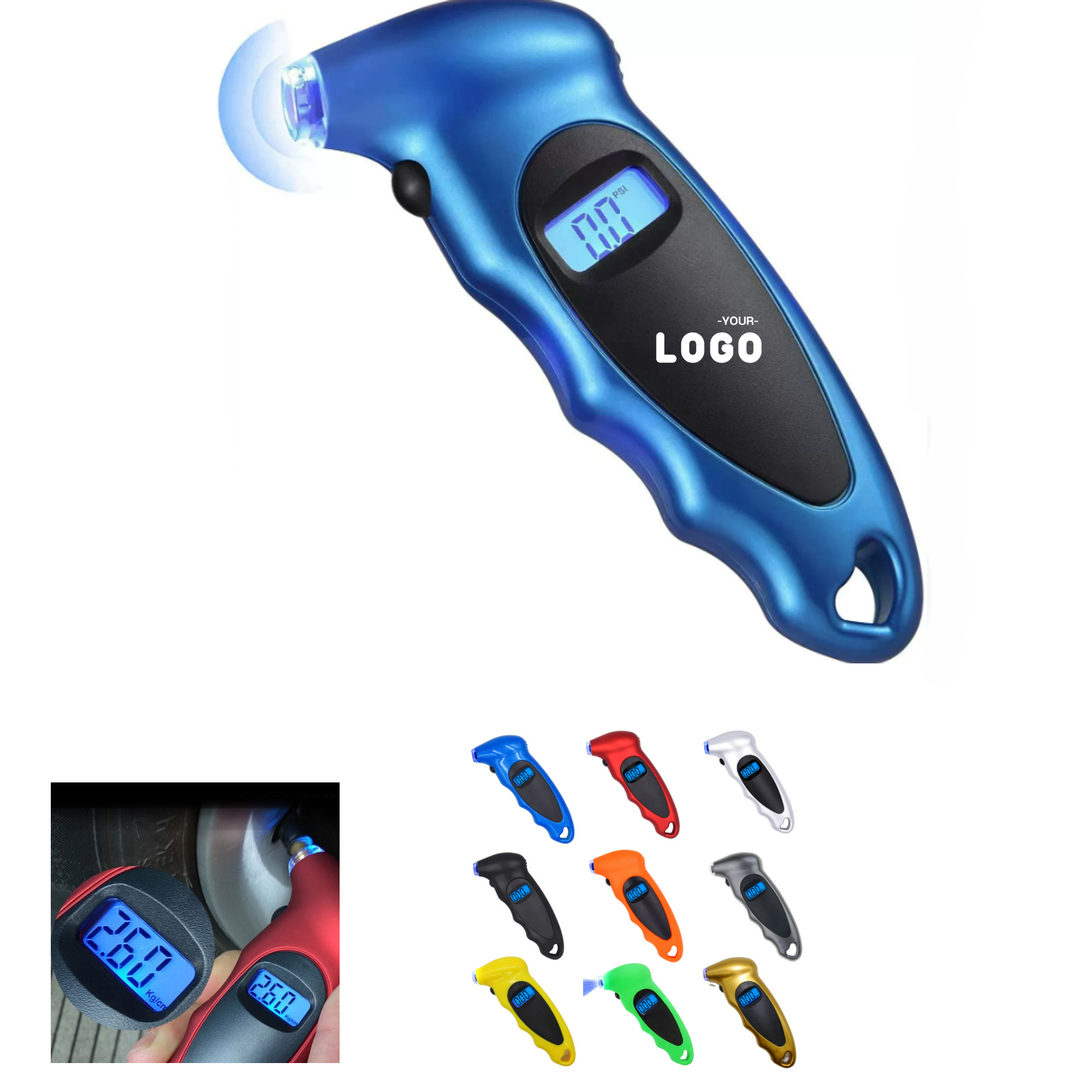 Mini Digital Tire Pressure Gauge 2
