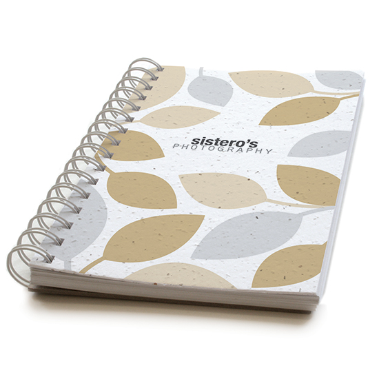 Modern Leaves Personalized Plantable Journal: Premium 2