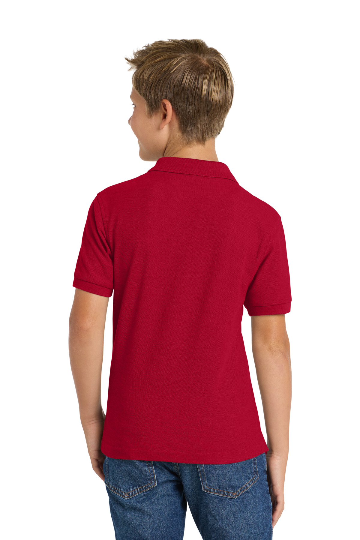 Port Authority Youth Silk Touch Polo. Y500 18