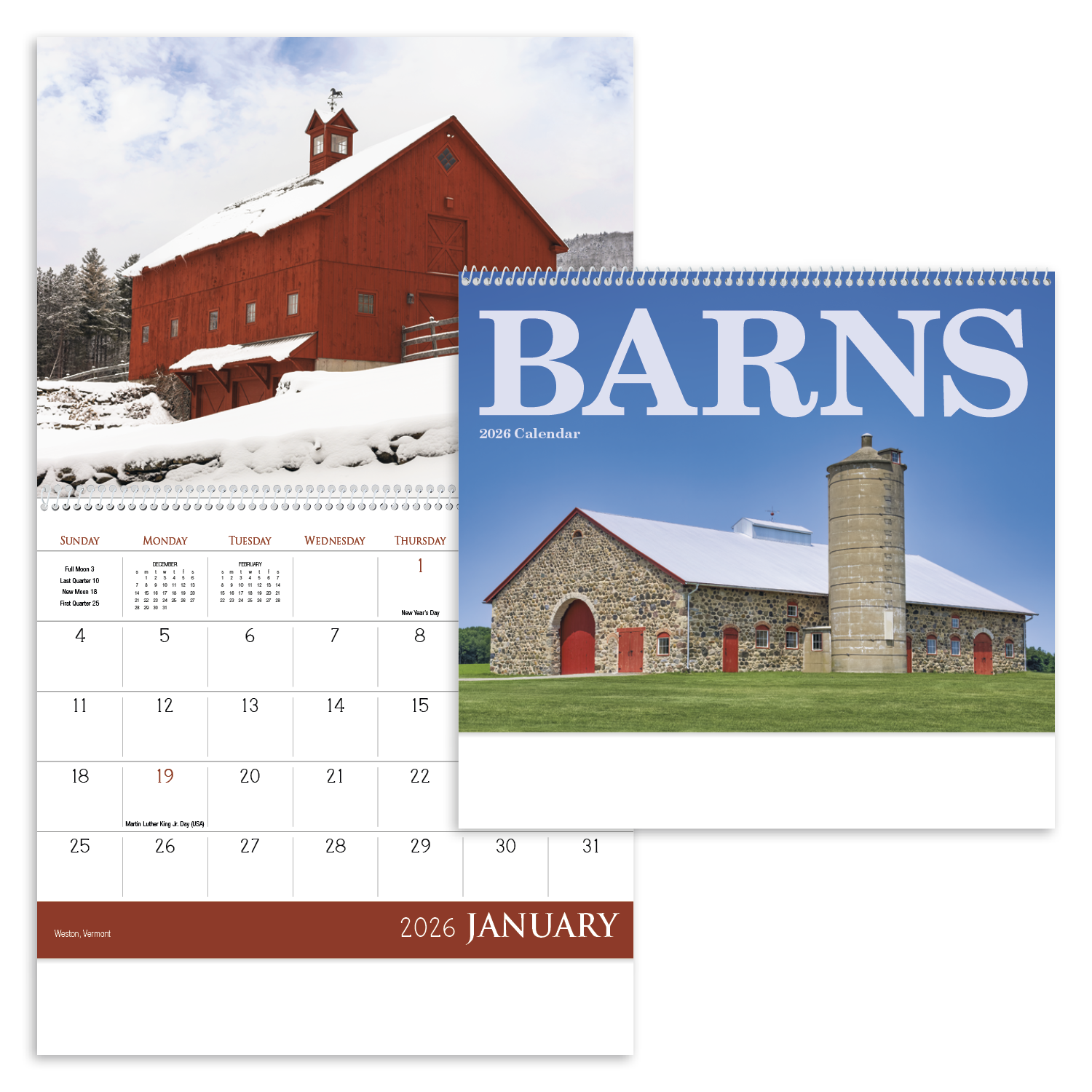 Triumph® Calendars Barns Calendar 9