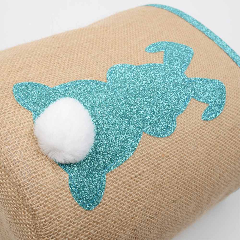 23x25CM Easter Rabbit Tote Bag Bucket Basket 8