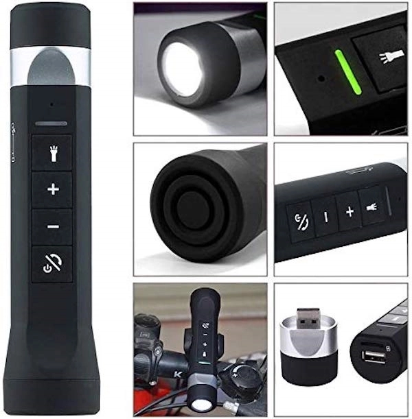 Multi-Function Wireless Bluetooth Speaker Flashlight 3