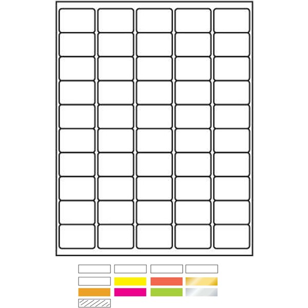 Laser Labels (1½"x1") 1