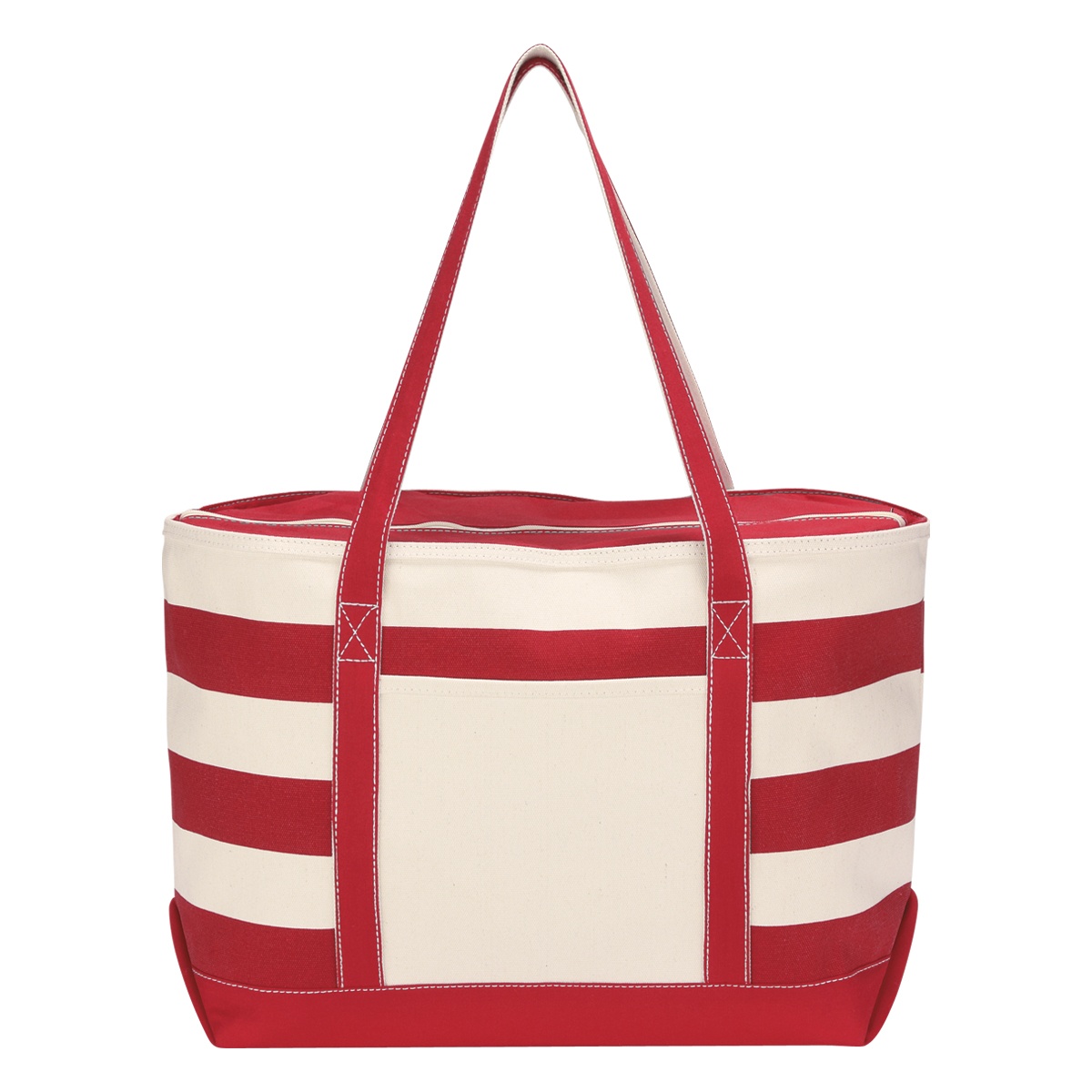 18 Oz. Cotton Canvas Nautical Tote Bag 10
