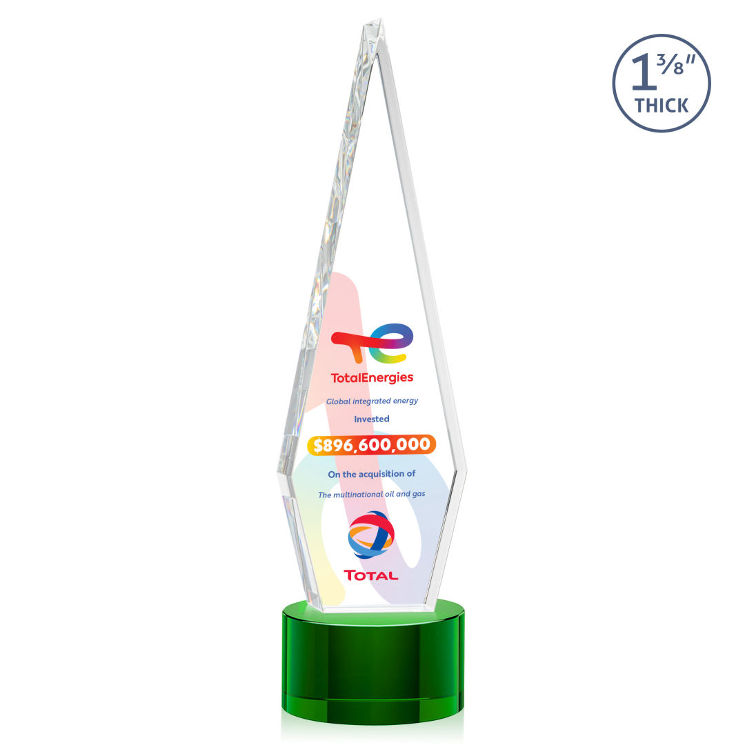 Springfield VividPrint™ Award on Marvel Base - Green 19