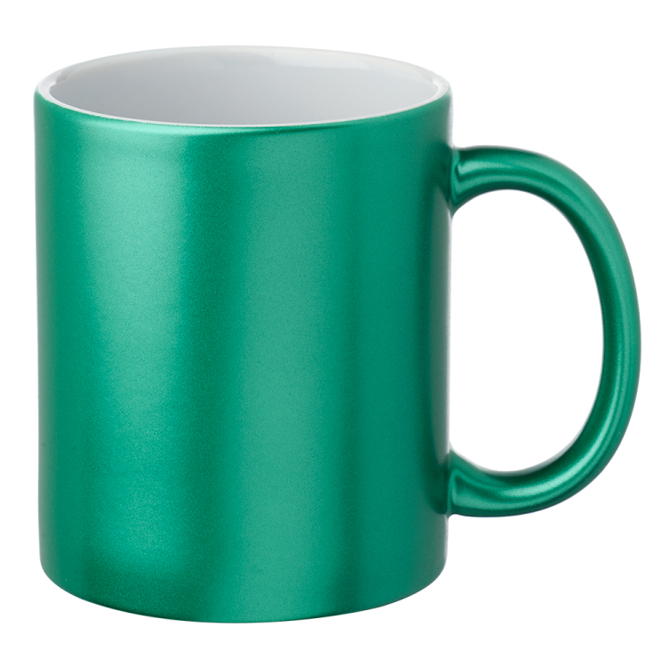 11 oz. Metallic Ceramic Mug 4