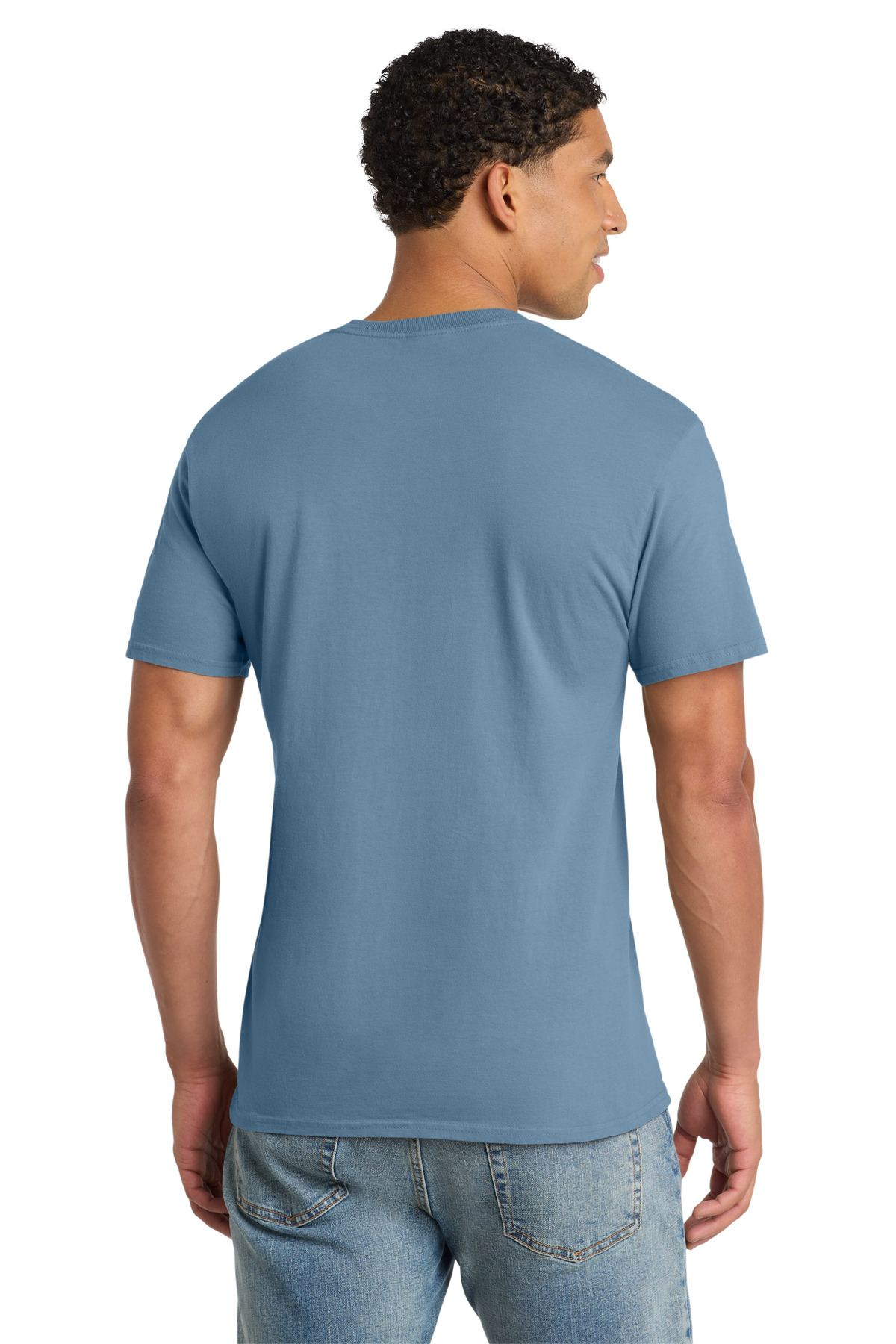 Port & Co Beach Wash Garment-Dyed Pocket Tee. PC099P 7
