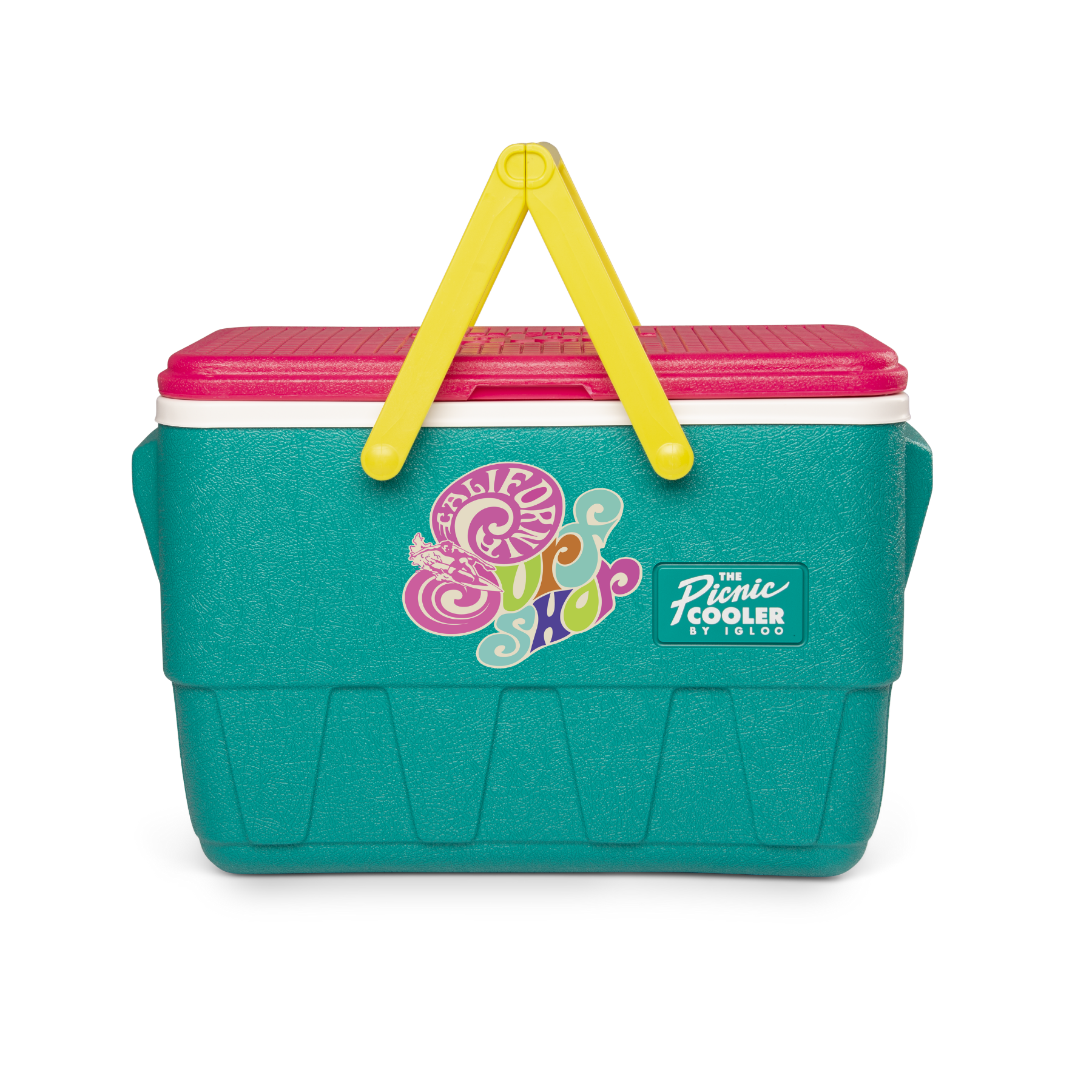 IGLOO RETRO PICNIC BASKET 25 QT COOLER 1