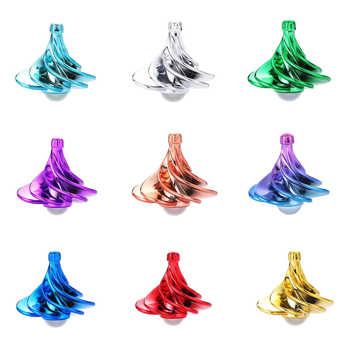 Wind Blow Turn Gyro Desktop Decompression Toys 1