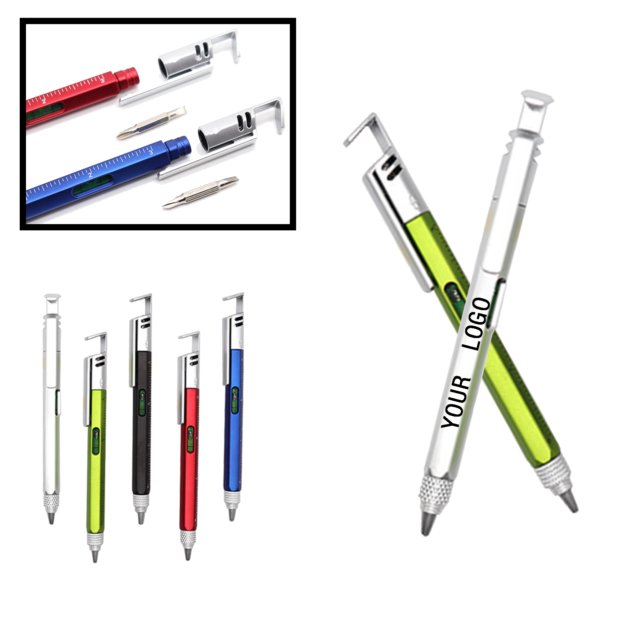 MOQ 20 PCS Measuring Pen With Mobile Stand 1