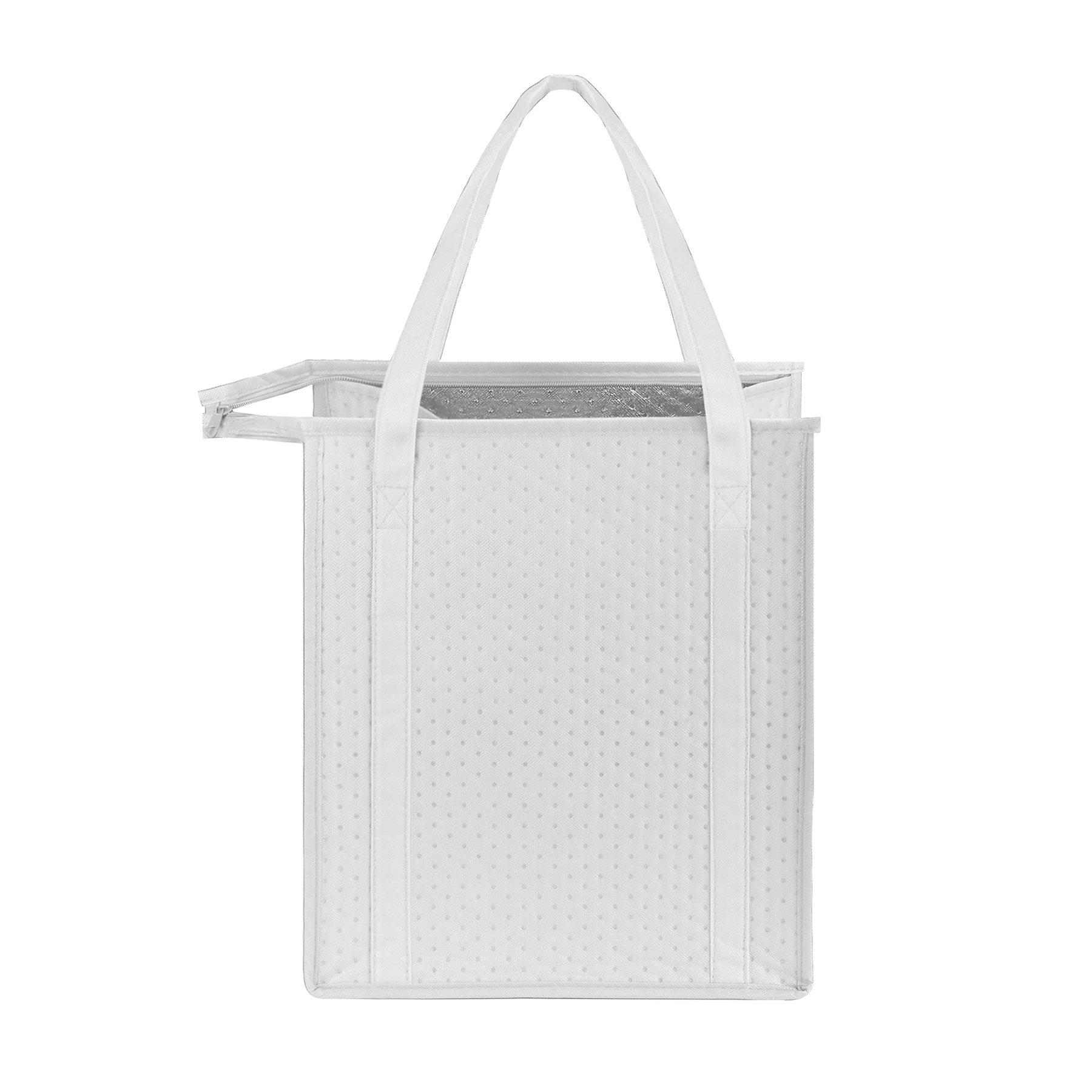 Non Woven Aluminum Foil Zipper Insulation Bag (13'' L x 15'' W x 10'' H) 11