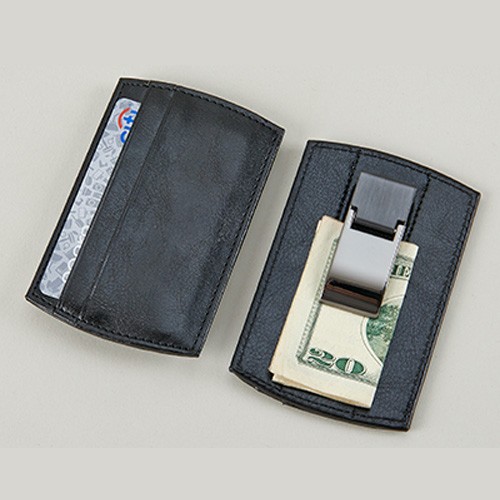 Black Money Clip/Card Holder 2