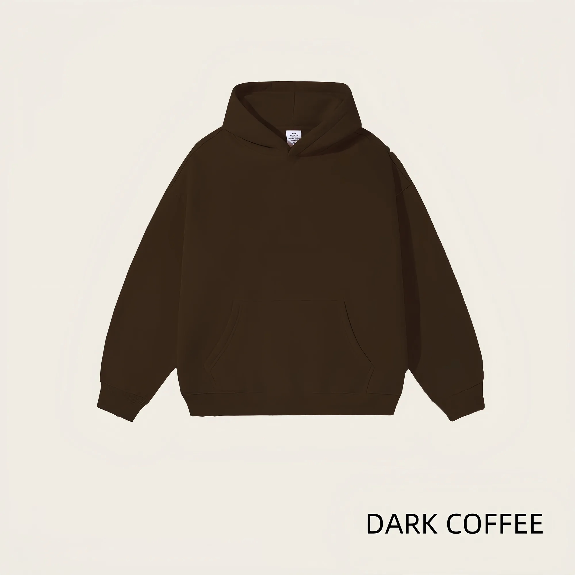 Unisex Cotton Fleece Hoodie, Minimalist Casual Comfort Wear 26